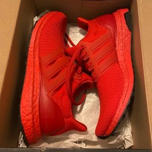 Adidas Ultra Boost size 7.5 women’s RED